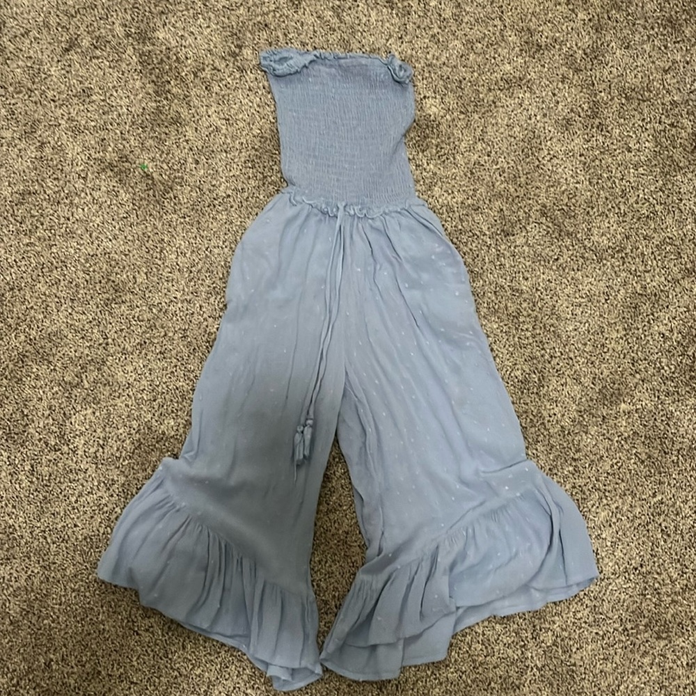 Blue romper